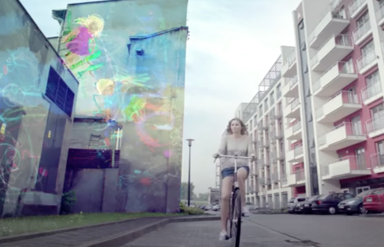 Still from Samsung Hope Relay